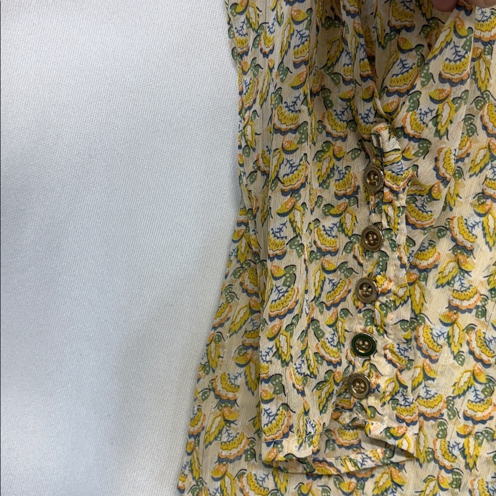 Bishop + Young Multicolor Patterned Long Sleeve B… - image 4